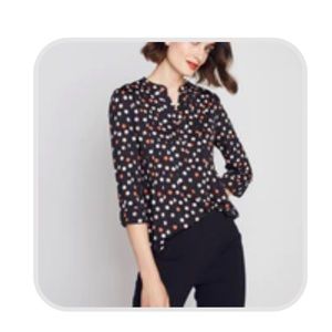 2/$20 - Polka Dot Tunic Shirt